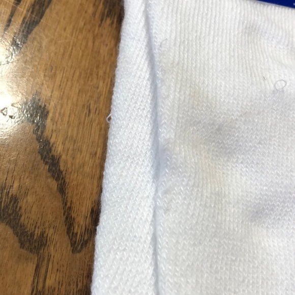TCK Multisport Sport Socks Football Soccer Baseball White L Large - Picture 5 of 5